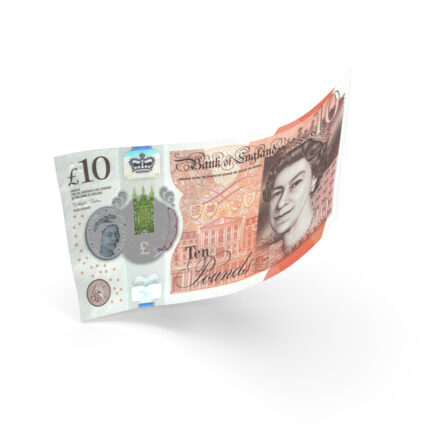 Counterfeit £10 GBP Money